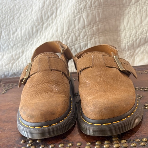 Dr. Martens Tan Leather Mules - Picture 7 of 7